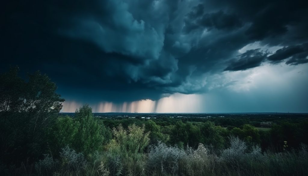 larger storm moving